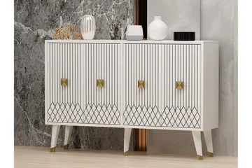 Carbin Konsolbord 120 cm - Hvid - Opbevaring - Opbevaringsmøbler - Skænke & sideboards