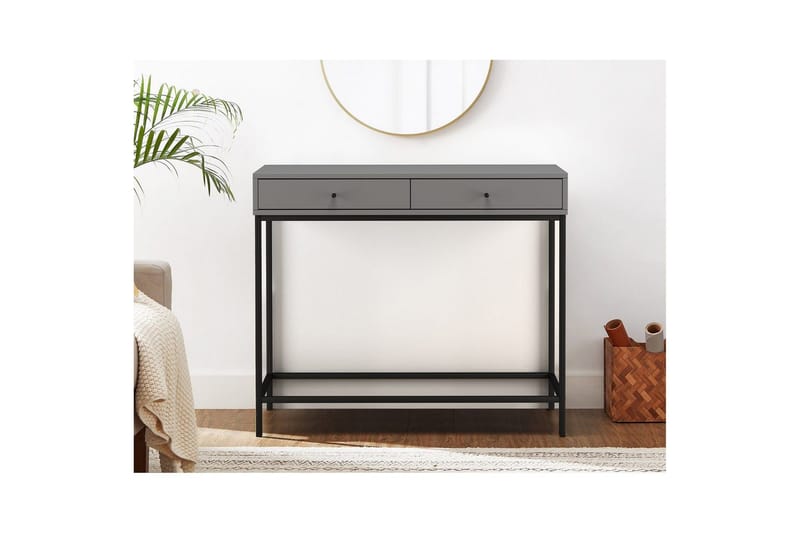 Konsolbord Celine Grå - Grå - Møbler - Borde - Aflastningsbord - Entrébord