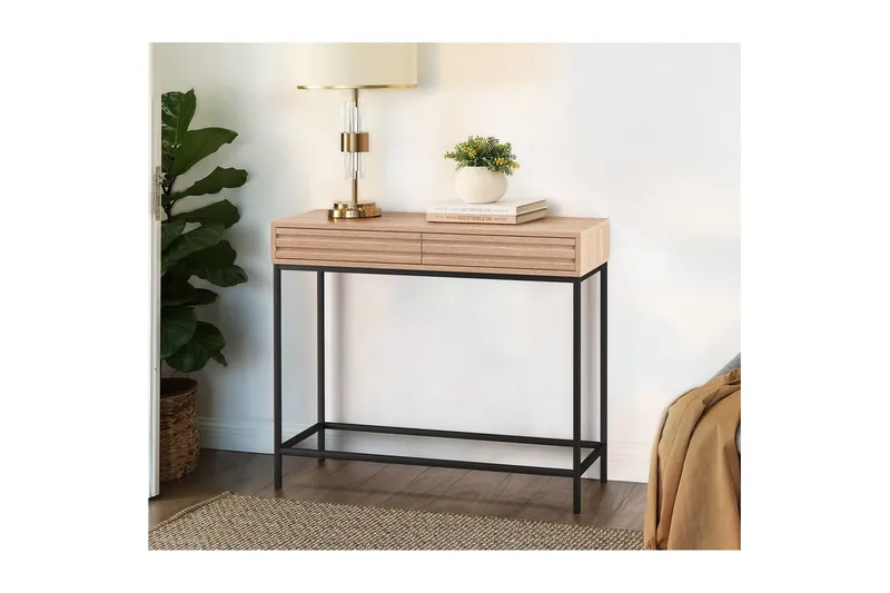 Konsolbord Celine Natur - Natur - Møbler - Borde - Aflastningsbord - Entrébord