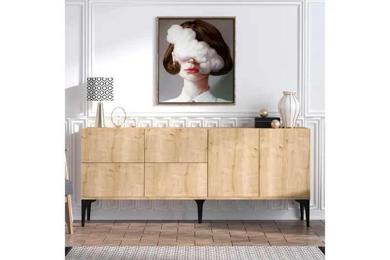 Colldela Konsolbord 180 cm - Natur - Møbler - Borde - Aflastningsbord - Konsolbord & sidebord