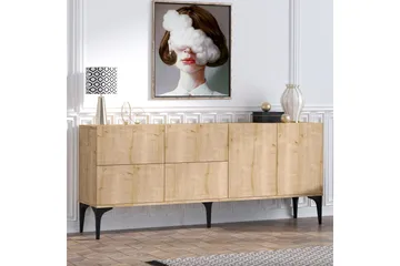 Colldela Konsolbord 180 cm - Natur - Møbler - Borde - Aflastningsbord - Konsolbord & sidebord