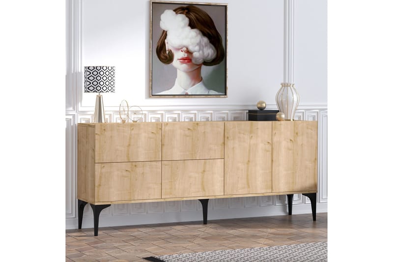 Colldela Konsolbord 180 cm - Natur - Møbler - Borde - Aflastningsbord - Konsolbord & sidebord