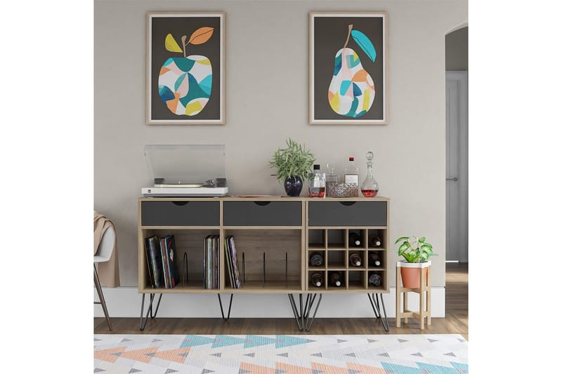 Konsolbord Concord Natur - Natur - Møbler - Borde - Aflastningsbord - Entrébord