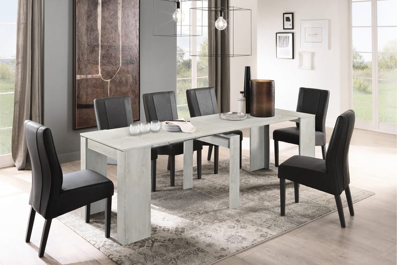 Console table pine 54-252 cm - Møbler - Borde - Aflastningsbord - Konsolbord & sidebord