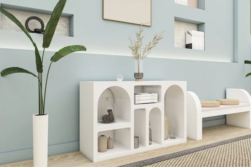 Dalim Konsolbord 120 cm - Hvid - Møbler - Borde - Aflastningsbord - Konsolbord & sidebord