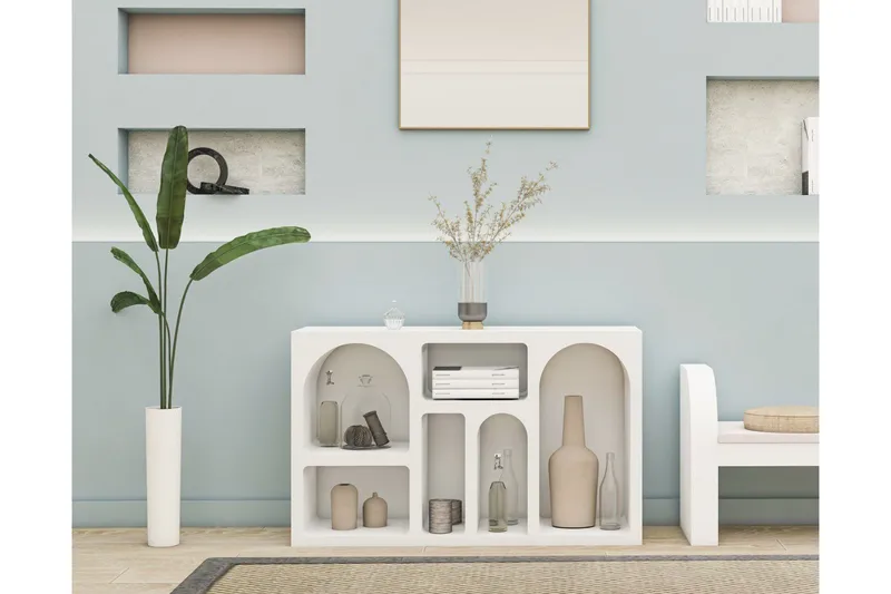 Dalim Konsolbord 120 cm - Hvid - Møbler - Borde - Aflastningsbord - Konsolbord & sidebord