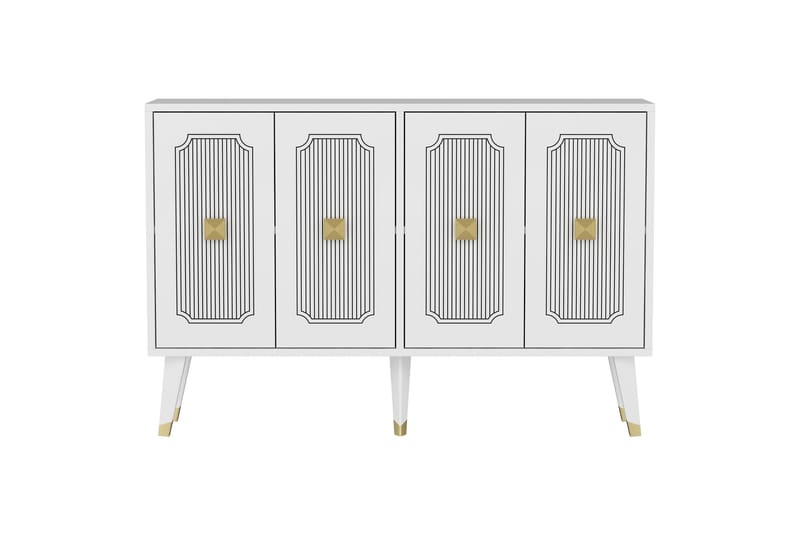 Derasi Konsolbord 120 cm - Hvid - Opbevaring - Opbevaringsmøbler - Skænke & sideboards