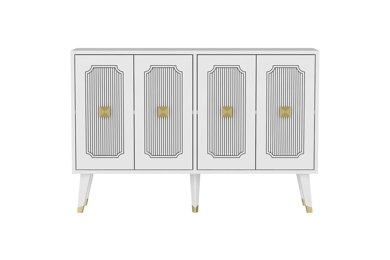 Derasi Konsolbord 120 cm - Hvid - Møbler - Borde - Aflastningsbord - Konsolbord & sidebord
