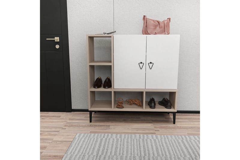 Desgrar Konsolbord 100x100 cm - Hvid - Møbler - Borde - Aflastningsbord - Konsolbord & sidebord