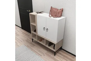 Desgrar Konsolbord 100x100 cm - Hvid - Møbler - Borde - Aflastningsbord - Konsolbord & sidebord