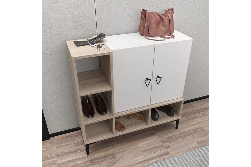 Desgrar Konsolbord 100x100 cm - Hvid - Møbler - Borde - Aflastningsbord - Konsolbord & sidebord