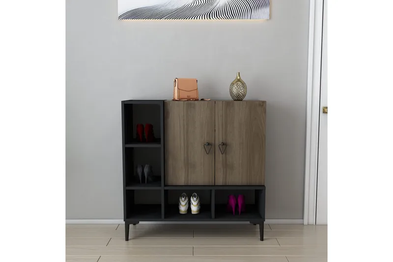 Desgrar Konsolbord 100x100 cm - Sort - Møbler - Borde - Aflastningsbord - Konsolbord & sidebord