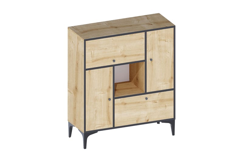Desgrar Konsolbord 100x117 cm - Blå - Møbler - Borde - Aflastningsbord - Konsolbord & sidebord