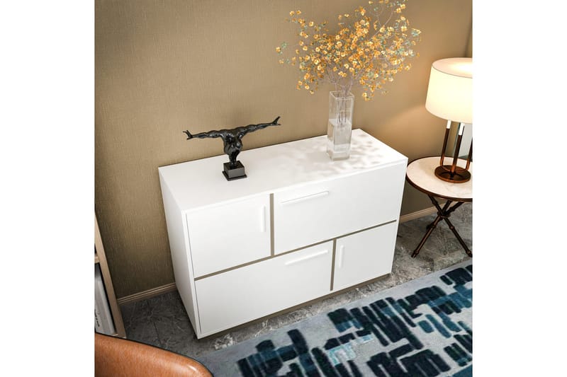 Desgrar Konsolbord 120x81,6 cm - Hvid - Møbler - Borde - Aflastningsbord - Konsolbord & sidebord