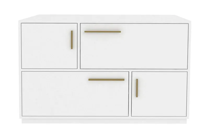 Desgrar Konsolbord 120x81,6 cm, Hvid