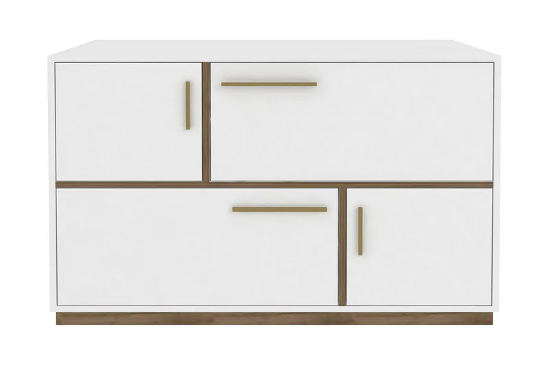 Desgrar Konsolbord 120x81,6 cm, Hvid