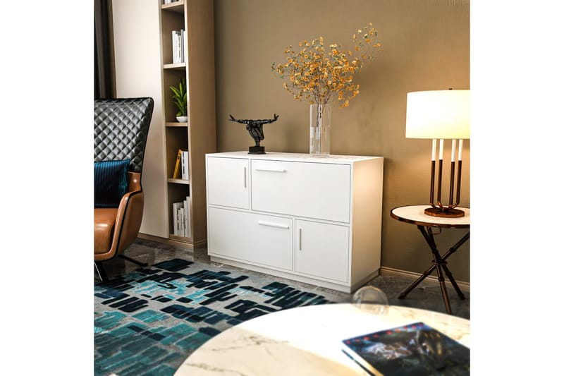 Desgrar Konsolbord 120x81,6 cm - Hvid - Møbler - Borde - Aflastningsbord - Konsolbord & sidebord