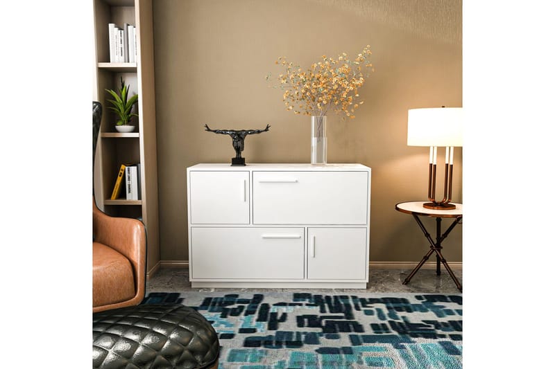 Desgrar Konsolbord 120x81,6 cm - Hvid - Møbler - Borde - Aflastningsbord - Konsolbord & sidebord