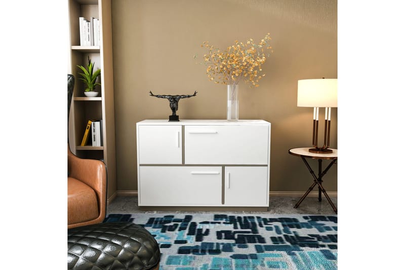 Desgrar Konsolbord 120x81,6 cm - Hvid - Møbler - Borde - Aflastningsbord - Konsolbord & sidebord