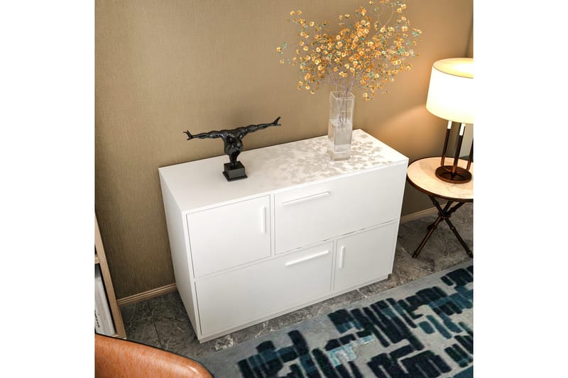 Desgrar Konsolbord 120x81,6 cm - Hvid - Møbler - Borde - Aflastningsbord - Konsolbord & sidebord