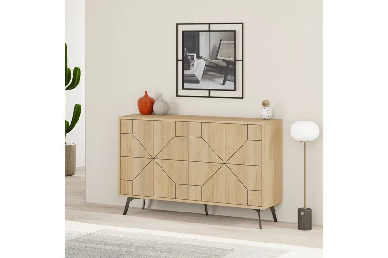 Desgrar Konsolbord 123x62,4 cm - Brun - Møbler - Borde - Aflastningsbord - Konsolbord & sidebord