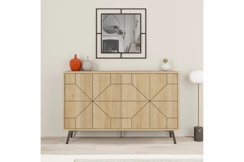 Desgrar Konsolbord 123x62,4 cm - Brun - Møbler - Borde - Aflastningsbord - Konsolbord & sidebord