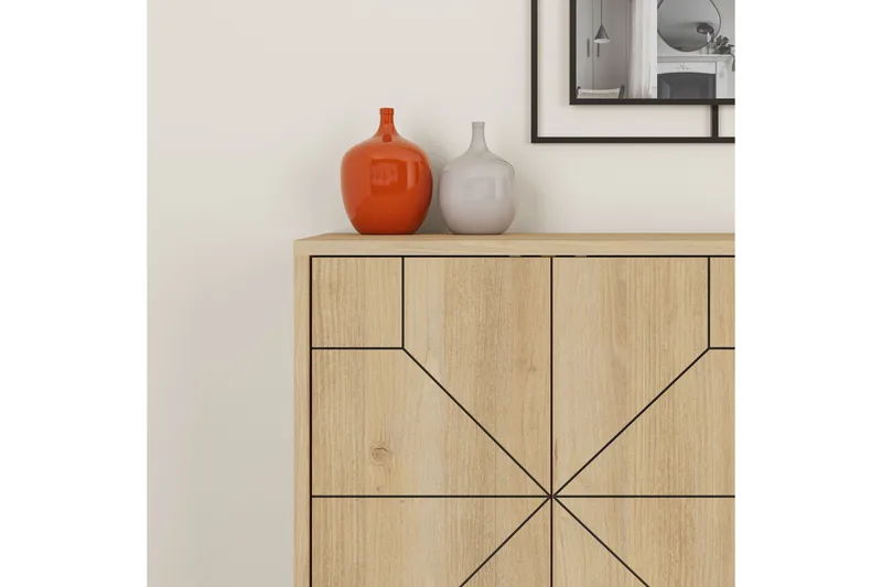 Desgrar Konsolbord 123x62,4 cm - Brun - Møbler - Borde - Aflastningsbord - Konsolbord & sidebord