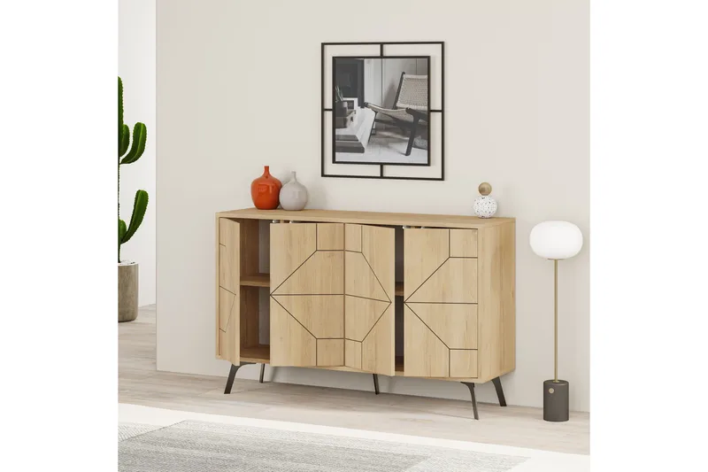 Desgrar Konsolbord 123x62,4 cm - Brun - Møbler - Borde - Aflastningsbord - Konsolbord & sidebord