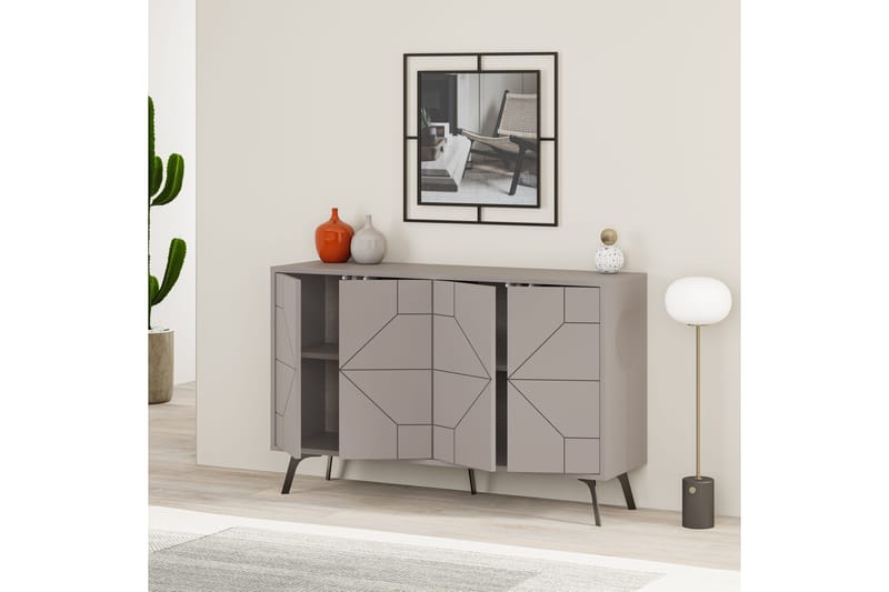 Desgrar Konsolbord 123x62,4 cm - Brun - Møbler - Borde - Aflastningsbord - Konsolbord & sidebord