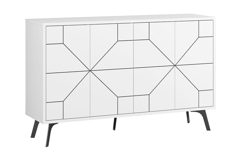 Desgrar Konsolbord 123x62,4 cm - Hvid - Møbler - Borde - Aflastningsbord - Konsolbord & sidebord