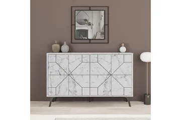 Desgrar Konsolbord 123x62,4 cm - Hvid - Møbler - Borde - Aflastningsbord - Konsolbord & sidebord