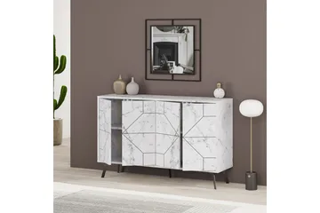 Desgrar Konsolbord 123x62,4 cm - Hvid - Møbler - Borde - Aflastningsbord - Konsolbord & sidebord