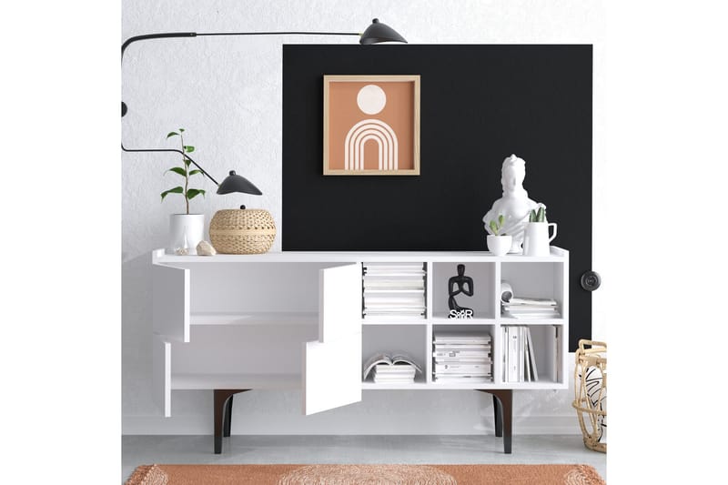Desgrar Konsolbord 150x75 cm - Hvid - Møbler - Borde - Aflastningsbord - Konsolbord & sidebord