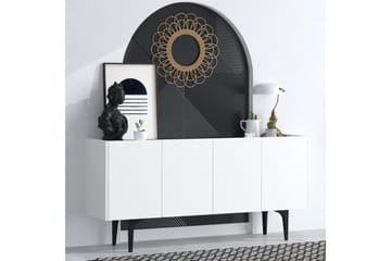 Desgrar Konsolbord 150x75 cm - Hvid - Møbler - Borde - Aflastningsbord - Konsolbord & sidebord