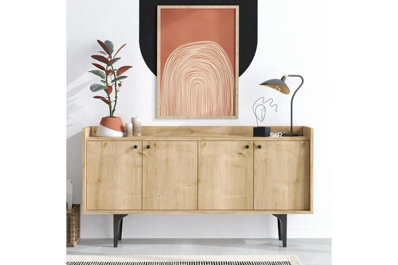 Desgrar Konsolbord 150x80 cm - Blå - Møbler - Borde - Aflastningsbord - Konsolbord & sidebord