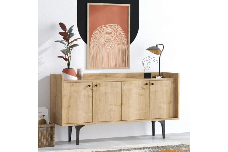 Desgrar Konsolbord 150x80 cm - Blå - Møbler - Borde - Aflastningsbord - Konsolbord & sidebord