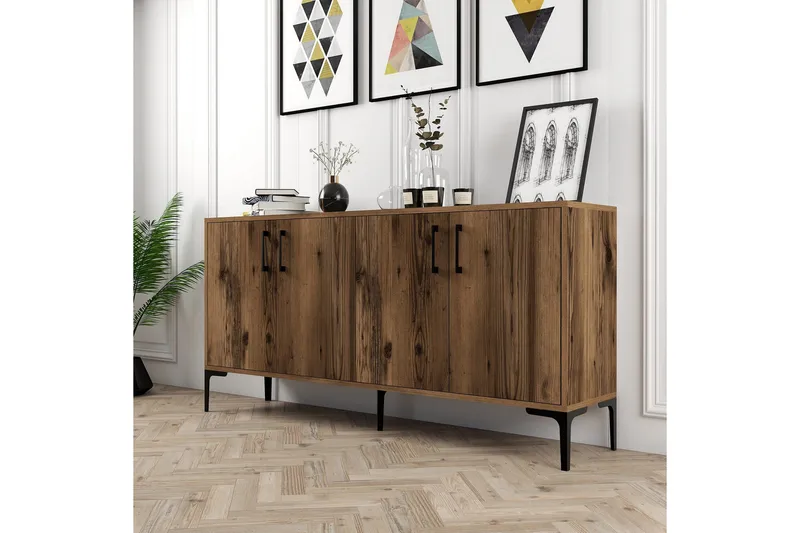 Desgrar Konsolbord 160x78 cm - Brun - Møbler - Borde - Aflastningsbord - Konsolbord & sidebord