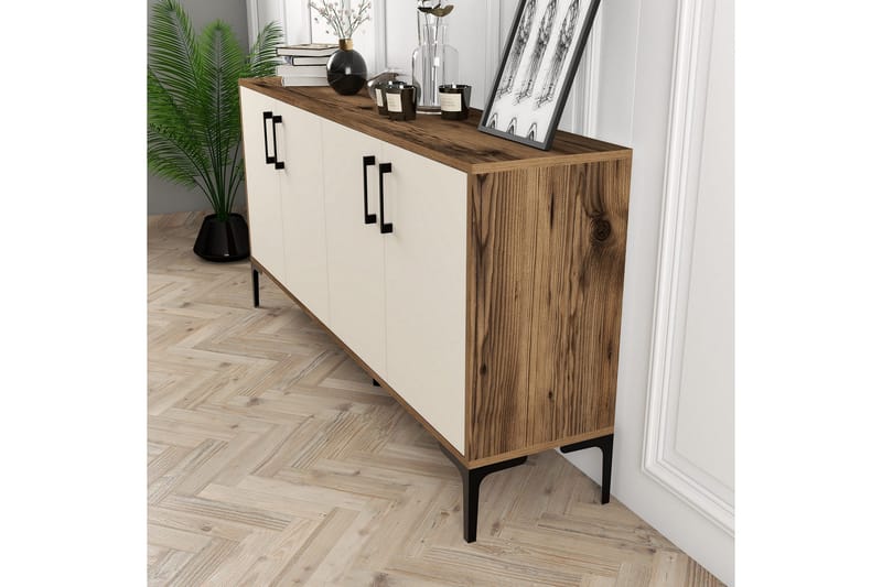 Desgrar Konsolbord 160x78 cm - Brun - Møbler - Borde - Aflastningsbord - Konsolbord & sidebord