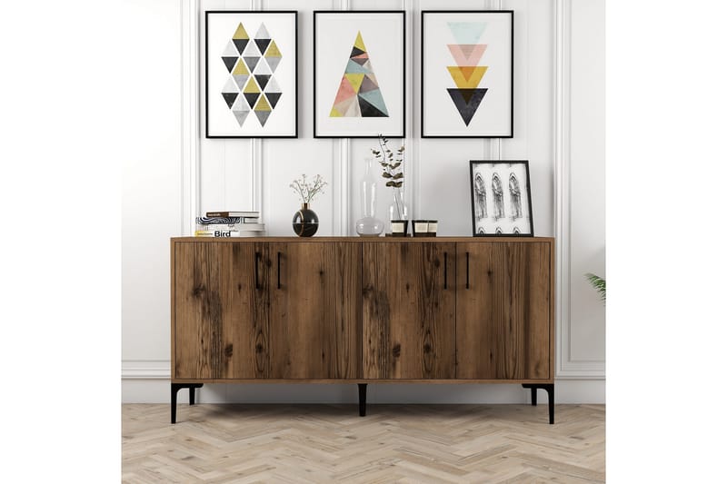 Desgrar Konsolbord 160x78 cm - Brun - Møbler - Borde - Aflastningsbord - Konsolbord & sidebord