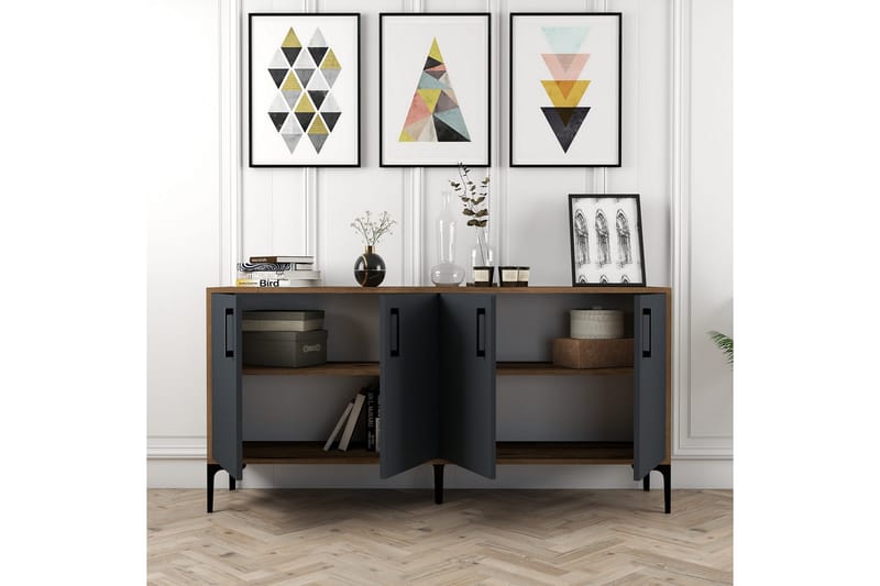 Desgrar Konsolbord 160x78 cm - Brun - Møbler - Borde - Aflastningsbord - Konsolbord & sidebord