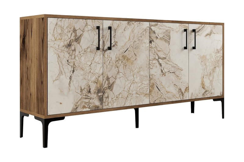 Desgrar Konsolbord 160x78 cm - Brun - Møbler - Borde - Aflastningsbord - Konsolbord & sidebord