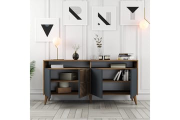 Desgrar Konsolbord 160x78 cm - Brun - Møbler - Borde - Aflastningsbord - Konsolbord & sidebord