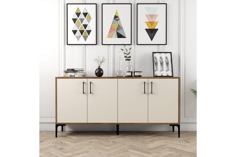 Desgrar Konsolbord 160x78 cm - Brun - Møbler - Borde - Aflastningsbord - Konsolbord & sidebord