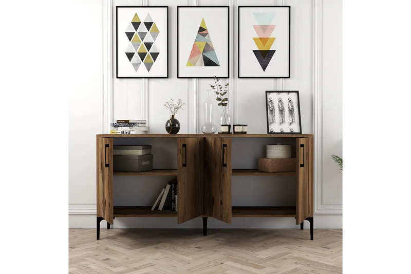 Desgrar Konsolbord 160x78 cm - Brun - Møbler - Borde - Aflastningsbord - Konsolbord & sidebord