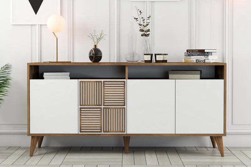 Desgrar Konsolbord 160x78 cm - Brun - Møbler - Borde - Aflastningsbord - Konsolbord & sidebord