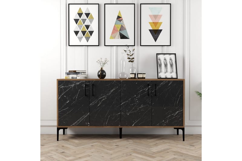 Desgrar Konsolbord 160x78 cm - Brun - Møbler - Borde - Aflastningsbord - Konsolbord & sidebord