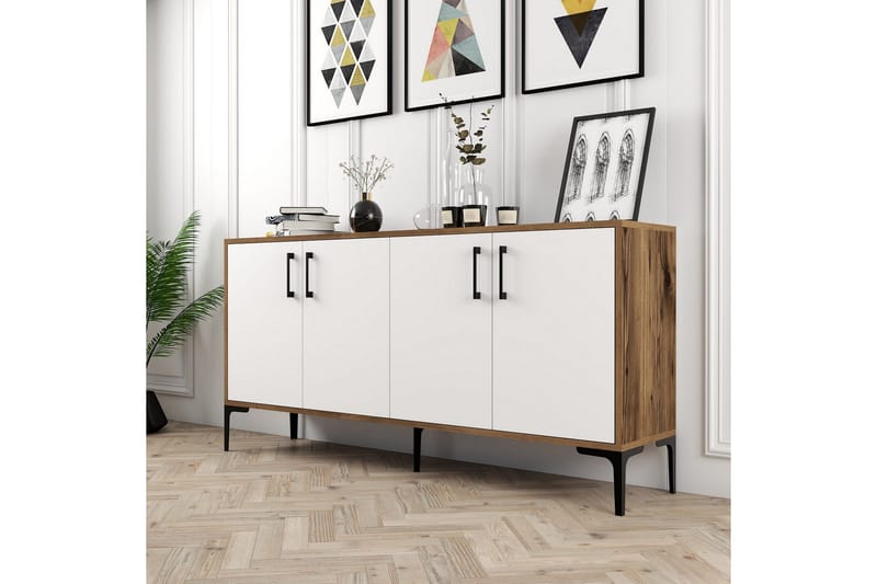 Desgrar Konsolbord 160x78 cm - Brun - Møbler - Borde - Aflastningsbord - Konsolbord & sidebord