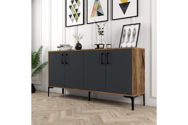 Desgrar Konsolbord 160x78 cm - Brun - Møbler - Borde - Aflastningsbord - Konsolbord & sidebord