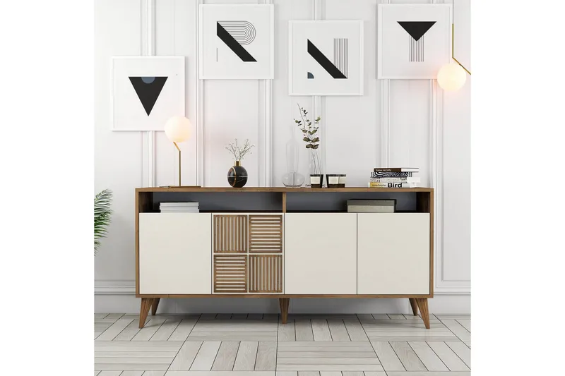 Desgrar Konsolbord 160x78 cm - Brun - Møbler - Borde - Aflastningsbord - Konsolbord & sidebord