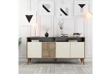 Desgrar Konsolbord 160x78 cm - Brun - Møbler - Borde - Aflastningsbord - Konsolbord & sidebord